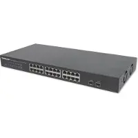 Intellinet 12-Port Gigabit Ethernet Switch m. 2 SFP-Ports