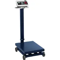 Steinberg Systems B-Ware Plattformwaage - 600 kg / 0,1 kg - 40 x 30 cm - rollbar - LCD SBS-PF-600/100