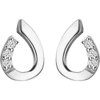 Hot Diamonds DE729 Damen-Ohrringe Diamant-Ohrstecker Teardrop