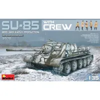 Mini art SU-85 Mod.1943(Early Produktion) w/Crew
