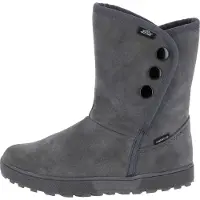 Lico Mädchen Echtleder Snowboot 'Amalia' grau, Kinder:35 EU