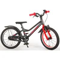 Volare Blaster Kinderfahrrad – Jungen – 16 Zoll – Schwarz/Rot – Prime Collection