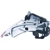 Shimano Ty700 Tourney Top Dual Front Derailleur Silber 3 x 8s