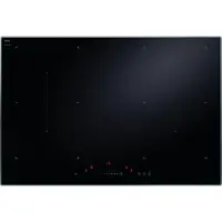 Amica KMI 13322 A, Schwarz, Integriert, 75 cm, Zonen-Induktionskochfeld, Glas, 4 Zone(n)