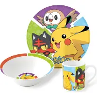 Pokémon Stor - 3-Piece Ceramic Gift Set - (36965)