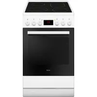 Amica SHC 903 001 W, Standherd Elektro, 50 cm, Fine Design, Weiß, SensorControlPlus Timer, MF9, Umluft,
