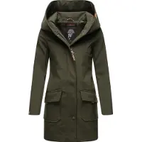 MARIKOO Damen Softshelljacke – Mayleen, wasserabweisend mit Kapuze