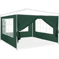 Relaxdays 4x Pavillon-Seitenwand