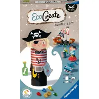 Ravensburger EcoCreate 18130 - Pirates – DIY Bastelset für Kinder ab 6 Jahren