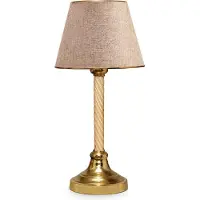 Opviq , AYD- AYDAXL, Beige, Schreibtischlampen, 22 x 14 cm, 100% Plastik