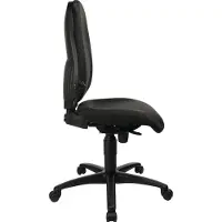Topstar Bürodrehstuhl mit Synchrontechnik anthrazit 450-550 mm ohne Armlehnen
