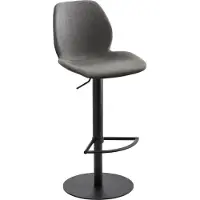 Mayer Bar-/Tresenhocker 1276 Gestell schwarz Sitzschale, anthrazit