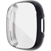 Cover-Discount Fitbit Versa 4 / Fitbit Sense 2 - Gummi Schutz Case grau
