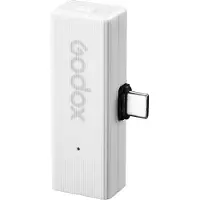 Godox Wireless Mikrofonsystem, weiss Für Kameras und Smartphones mit USB-C
