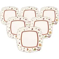 Villeroy & Boch Essteller Toy's Delight Quadratisch 28,5 cm (6er-Set)
