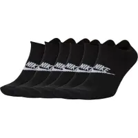 Nike Unisex 6er Pack Sneaker Sportsocken - Everyday Essential, Logo, einfarbig