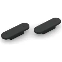 Argenta Türmagnet Magnotica Pro E, 73 x 22 mm, Abdeckkappe oval, Zamak schwarz