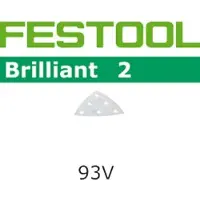 Festool Zubehör 492892 Brillant 2 Schleifblätter STF V93/6 P320 BR2/100