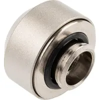 Optimus Hardtube Fitting, 14 mm - Satin Nickel