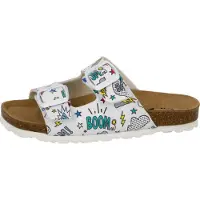 Lico Pantolette "Pantolette Bioline Zippy", Damen, Gr. 39, weiß, Synthetik, Schuhe Pantolette