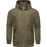 Ragwear Outdoorjacke "Stewie II" mit Kapuze stylische Herren Übergangsjacke mit großer Kapuze