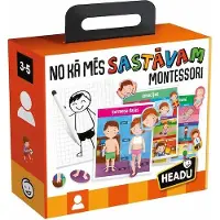 HEADU Montessori-lernspiel Wie Wir Gemacht Sind In Lettischer Sprache
