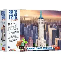 Trefl Brick Trick Travel - Empire State Building, Bausteine, 7 Jahr(e), 420 Stück(e), 2,58 kg