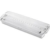 ISOLED LED Notlicht/Fluchtwegleuchte UNI4 Autotest 4W, IP65, X0AEFG180