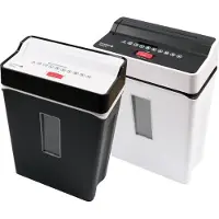 Olympia Aktenvernichter PS 53 CC, ideal für das Homeoffice, Partikelschnitt 4 x 40 mm, P-4, 13 l, 6 Blatt Schnittleistung, schwarz