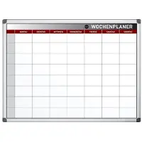 BI-Office Wochenplaner Earth GA03134790 Stahloberfläche 90x60cm