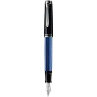 Pelikan Füllhalter M805 Schwarz-Blau EF Etui