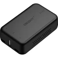 Obsbot 6971889230212 laptop-dockingstation & portreplikator Kabelgebunden USB 3.2 Gen 1 (3.1 Gen 1) Type-C Schwarz (230212)