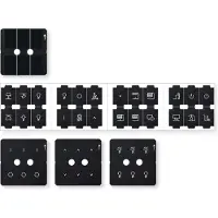 Schneider Electric Folienset für KNX Tastsensor Pro, System Design MTN6270-0011