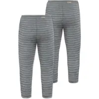 Normani 2er Pack Baby Merino Hose mit Füssen - 9537
