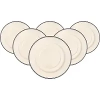 Villeroy & Boch Untertasse "Suppen-Untertassen Design Naif ø 18,7 cm 6er Set bunt"