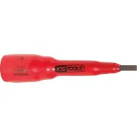 Ks Tools 3/8' Bit-Stecknuss mit Schutzisolierung für Innensechskant-Schrauben, 10mm,116mm lang ( 117.3871 )