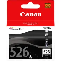 Canon CLI-526 BK w/o Sec, Standardertrag, Schwarz, Tinte auf Pigmentbasis, 1 Stück(e)