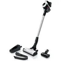 Bosch Serie 6 BKS611MTB, Stabstaubsauger, Beutellos, Schwarz, Weiß, Trocken, Akku, 30 min