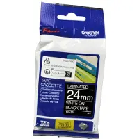 Brother Schriftbandkassette TZe-355, 24 mm,schwarz/weiß