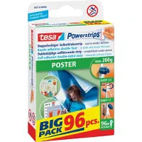 Beiersdorf Powerstrips POSTER, Montage-Etikett, Weiß, Indoor, 96 Stück(e)