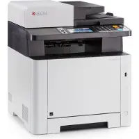 Kyocera ECOSYS M5526cdw (grau/schwarz, USB/LAN, WLAN, Scan, Kopie, Fax)