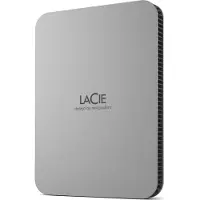LaCie Mobile Drive (2022), 2 TB, 2.5", 3.2 Gen 1 (3.1 Gen 1), Silber