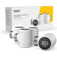 Tado Smart-Thermostatkopf X - 4er-Pack (Erweiterung)