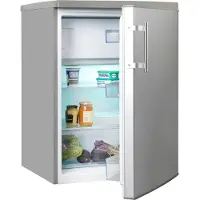 Amica - KS 361 115-1 E - Kühlschrank mit Gefrierfach - Edelstahl