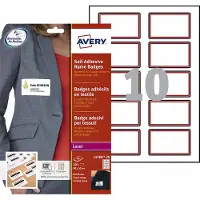 Avery Badges adhésifs, 80 x 50