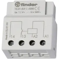 Finder Interposing relay , 12A 1 NO, 12vac