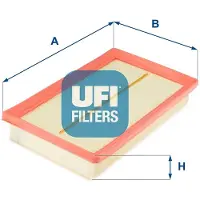 Ufi Luftfilter 30.620.00 für HYUNDAI ATOS PRIME (MX) Filtereinsatz