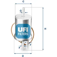 Ufi Kraftstofffilter 31.853.00