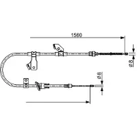 Bosch Seilzug, Feststellbremse 1 987 482 626