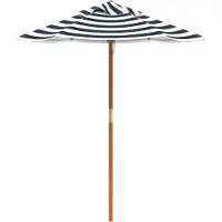 vidaXL Sonnenschirm für Kinder mit Holzmast Ø120x140 cm